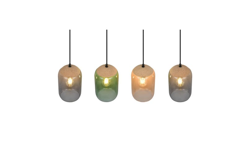 Riippuvalaisin TRIO Cork 4-osainen - 4-osainen - Valaistus - Sisävalaistus & lamput - Ikkunavalaisimet - Ikkunavalaisin riippuva