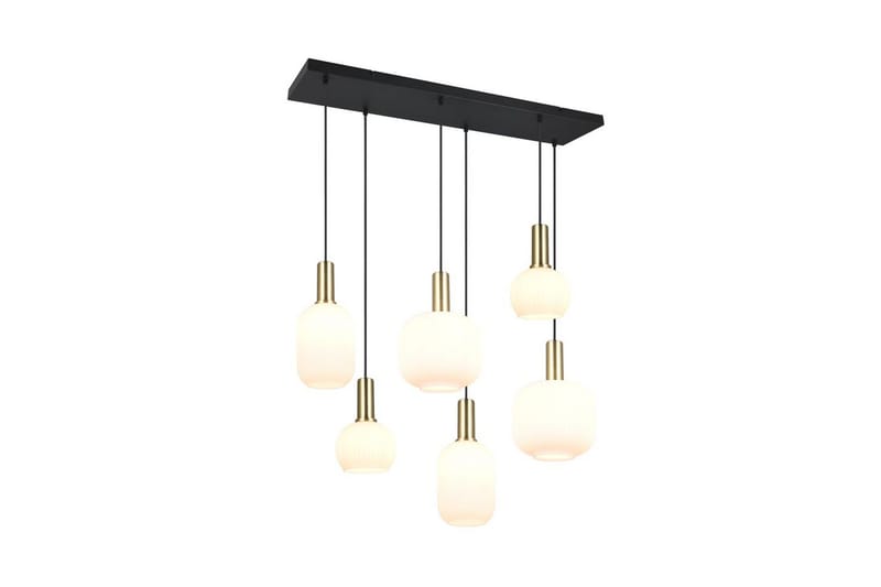 Riippuvalaisin TRIO Diva 6-osainen, Mattamessinki/valkoinen - 6-osainen, Mattamessinki/valkoinen - Valaistus - Sisävalaistus & lamput - Ikkunavalaisimet - Ikkunavalaisin riippuva