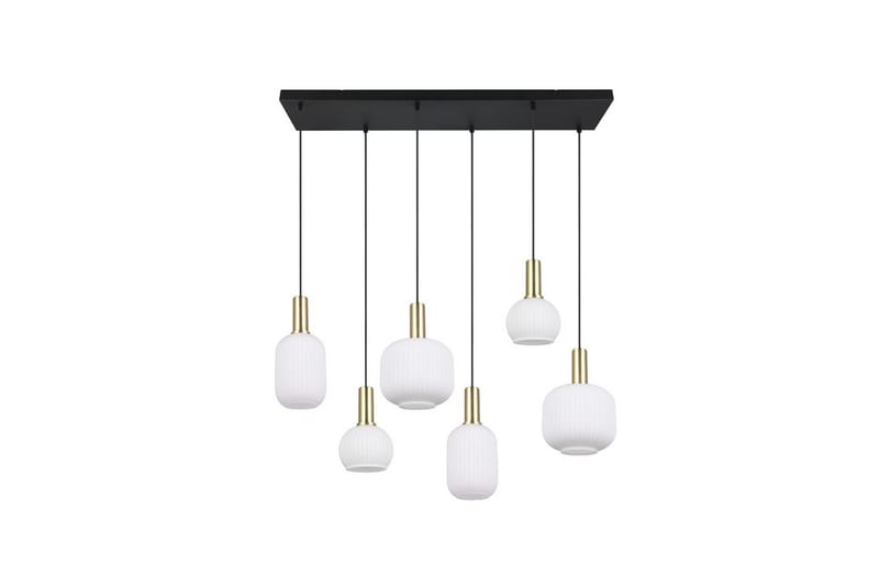 Riippuvalaisin TRIO Diva 6-osainen, Mattamessinki/valkoinen - 6-osainen, Mattamessinki/valkoinen - Valaistus - Sisävalaistus & lamput - Ikkunavalaisimet - Ikkunavalaisin riippuva