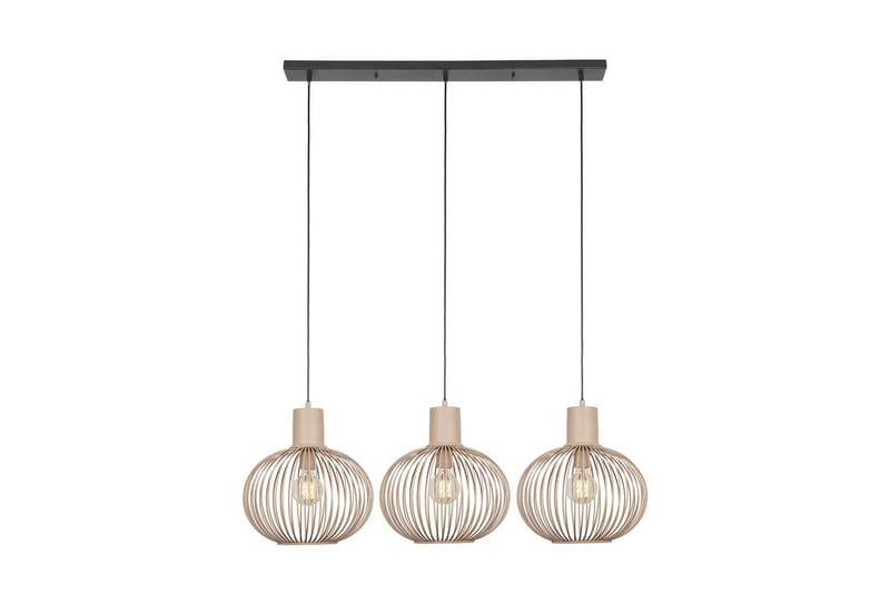 Riippuvalaisin TRIO Gila 3-osainen, Hiekka - 3-osainen, Hiekka - Valaistus - Sisävalaistus & lamput - Ikkunavalaisimet - Ikkunavalaisin riippuva