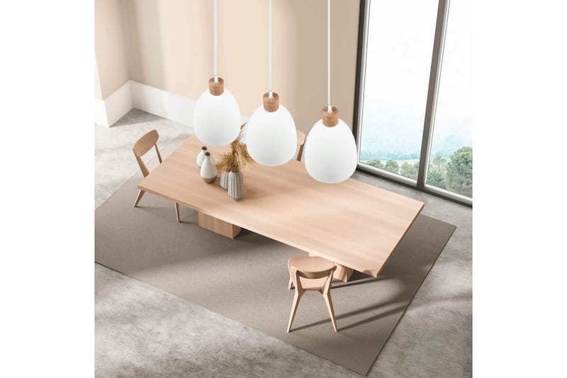 Riippuvalaisin TRIO Jagger Mattavalkoinen - Mattavalkoinen - Valaistus - Sisävalaistus & lamput - Ikkunavalaisimet - Ikkunavalaisin riippuva