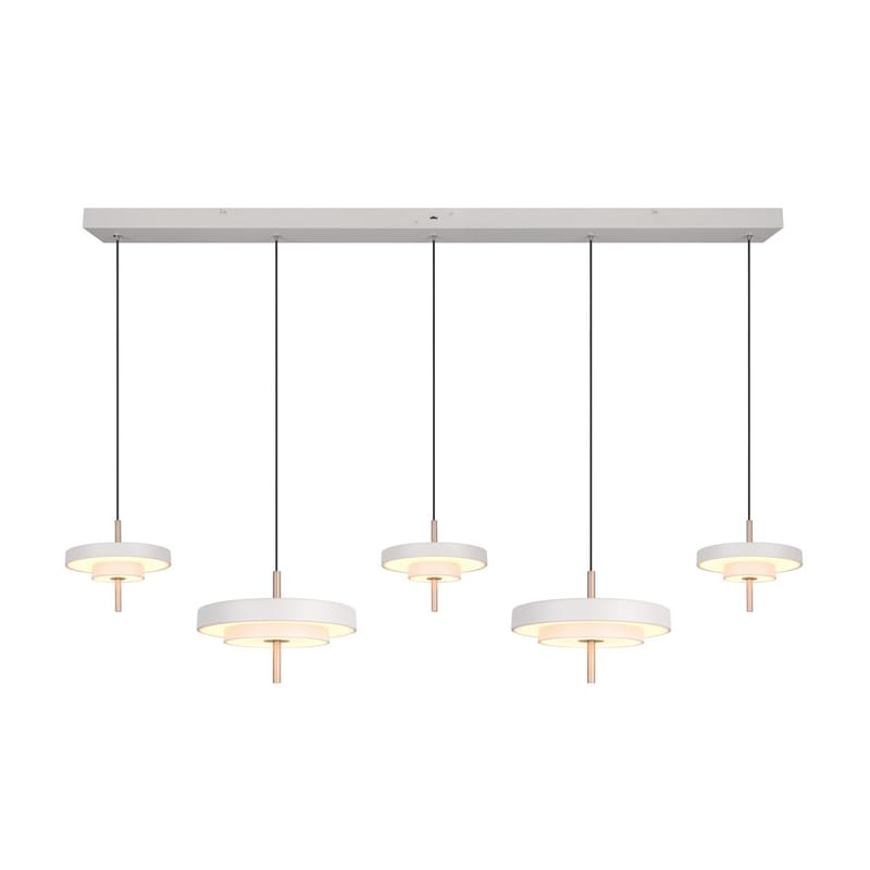 Riippuvalaisin TRIO Keaton - 5-osainen, Lämmin Harmaa - Valaistus - Sisävalaistus & lamput - Ikkunavalaisimet - Ikkunavalaisin riippuva