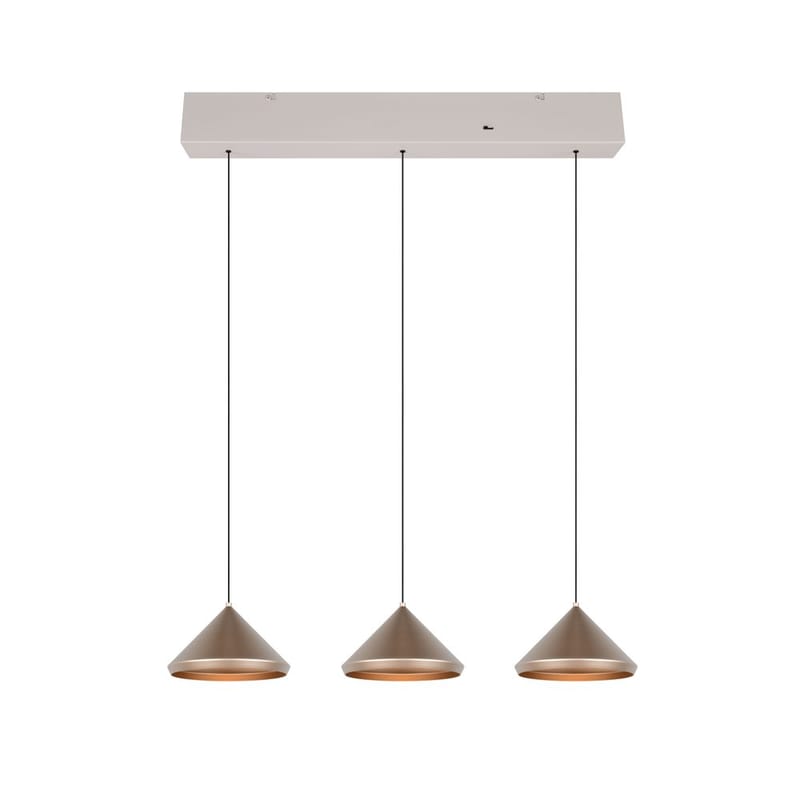 Riippuvalaisin TRIO Laguna - 3-osainen, Kahvi - Valaistus - Sisävalaistus & lamput - Ikkunavalaisimet - Ikkunavalaisin riippuva
