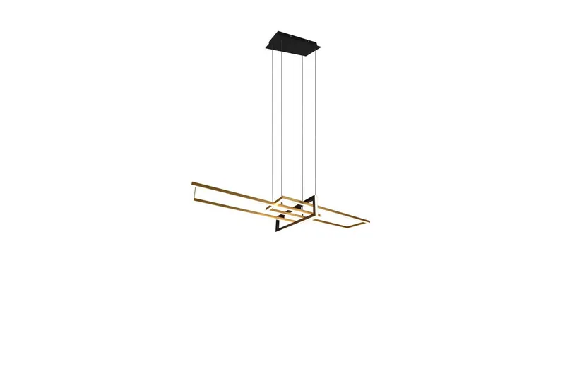 Riippuvalaisin TRIO Salinas Mattamessinki/mattamusta, Mattamessinki/mattamusta