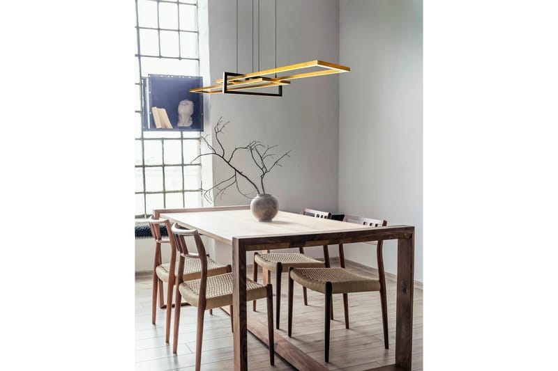 Riippuvalaisin TRIO Salinas Mattamessinki/mattamusta - Mattamessinki/mattamusta - Valaistus - Sisävalaistus & lamput - Ikkunavalaisimet - Ikkunavalaisin riippuva