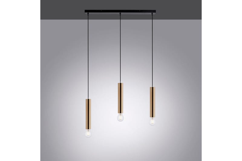 Riippuvalo Bruna - 6x120x65 cm, Messinki matta - Valaistus - Sisävalaistus & lamput - Ikkunavalaisimet - Ikkunavalaisin riippuva