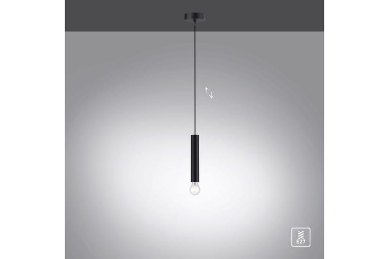 Riippuvalo Bruna - 9x120x9 cm, Musta - Valaistus - Sisävalaistus & lamput - Ikkunavalaisimet - Ikkunavalaisin riippuva