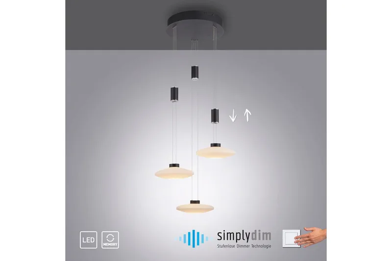 Riippuvalo Lautada - 56x200x56 cm - Valaistus - Sisävalaistus & lamput - Ikkunavalaisimet - Ikkunavalaisin riippuva