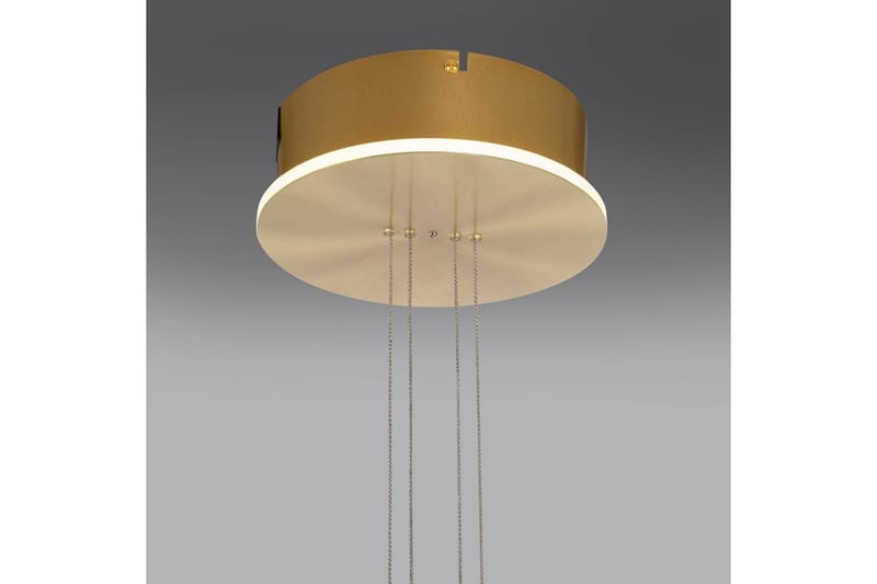 Riippuvalo Q-Etienne - 35x200x35 cm, Messinki matta - Valaistus - Sisävalaistus & lamput - Ikkunavalaisimet - Ikkunavalaisin riippuva