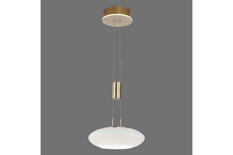 Riippuvalo Q-Etienne - 35x200x35 cm, Messinki matta - Valaistus - Sisävalaistus & lamput - Ikkunavalaisimet - Ikkunavalaisin riippuva