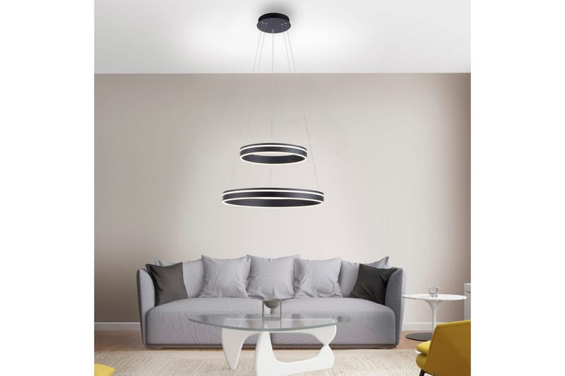 Riippuvalo Q-Vito - 59x200x59 cm, Antrasiitti - Valaistus - Sisävalaistus & lamput - Ikkunavalaisimet - Ikkunavalaisin riippuva