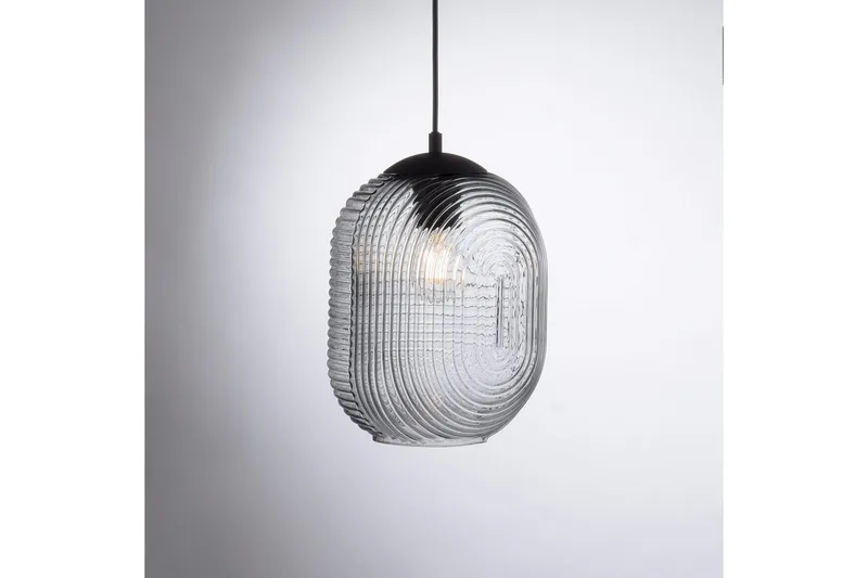 Riippuvalo Shitake - 20x150x90 cm, Savunvärinen - Valaistus - Sisävalaistus & lamput - Ikkunavalaisimet - Ikkunavalaisin riippuva