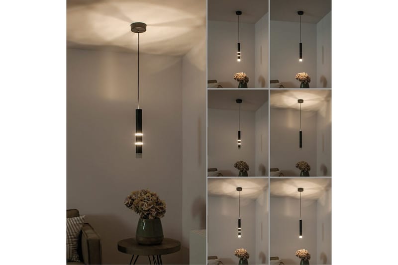 Riippuvalo Pure Vega - 12x120x12 cm, Alumiini - Valaistus - Sisävalaistus & lamput - Ikkunavalaisimet - Ikkunavalaisin riippuva