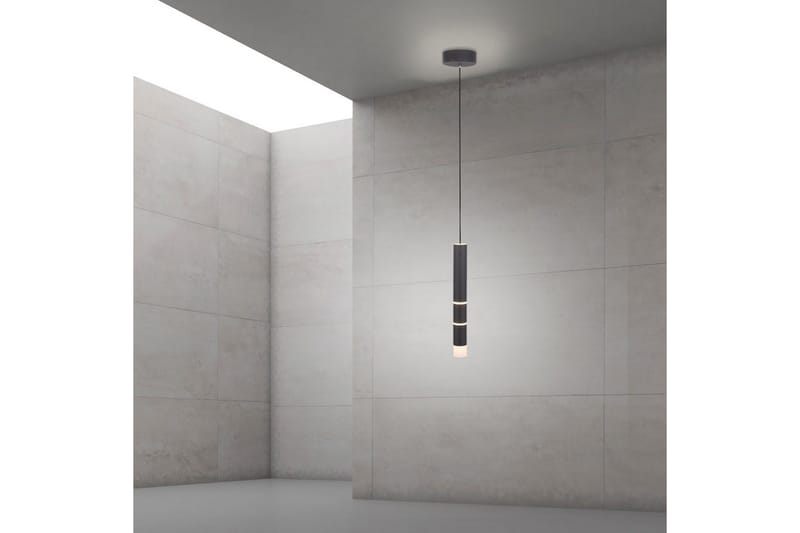 Riippuvalo Pure Vega - 12x120x12 cm, Musta - Valaistus - Sisävalaistus & lamput - Ikkunavalaisimet - Ikkunavalaisin riippuva