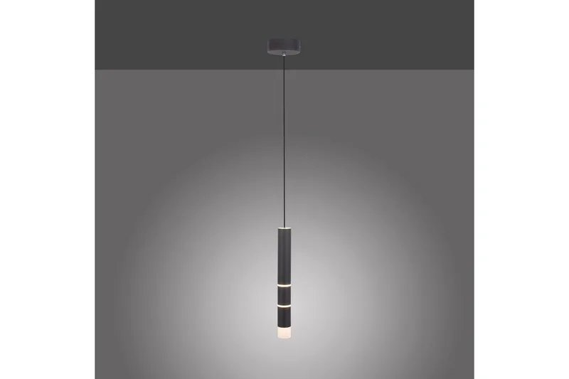 Riippuvalo Pure Vega - 12x120x12 cm, Musta - Valaistus - Sisävalaistus & lamput - Ikkunavalaisimet - Ikkunavalaisin riippuva