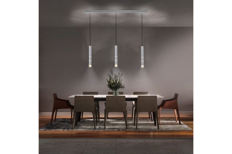 Riippuvalo Pure Vega - 5x120x120 cm, Alumiini - Valaistus - Sisävalaistus & lamput - Ikkunavalaisimet - Ikkunavalaisin riippuva