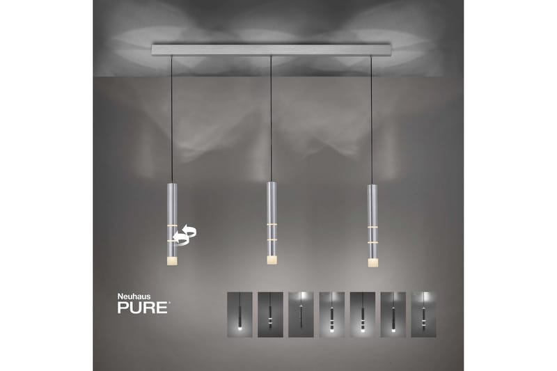 Riippuvalo Pure Vega - 5x120x120 cm, Alumiini - Valaistus - Sisävalaistus & lamput - Ikkunavalaisimet - Ikkunavalaisin riippuva