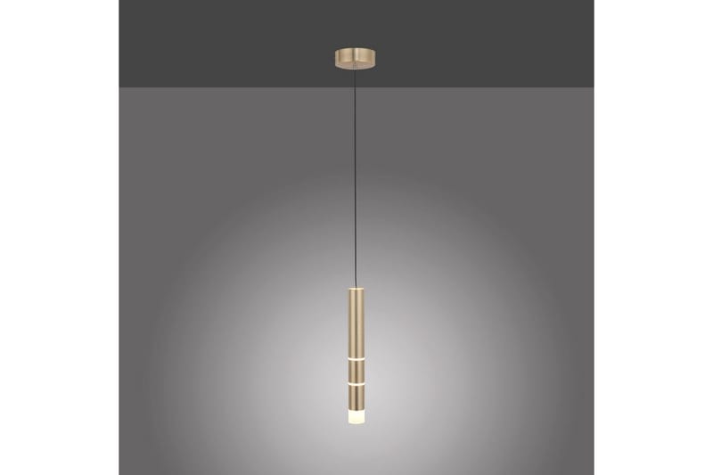 Riippuvalo Pure Vega - 12x120x12 cm, Messinki matta - Valaistus - Sisävalaistus & lamput - Ikkunavalaisimet - Ikkunavalaisin riippuva
