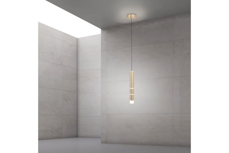 Riippuvalo Pure Vega - 12x120x12 cm, Messinki matta - Valaistus - Sisävalaistus & lamput - Ikkunavalaisimet - Ikkunavalaisin riippuva