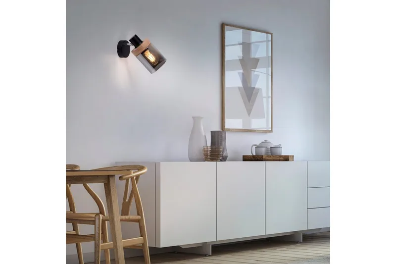 Seinä- ja kattovalaisin Pasqual - 19x18x21 cm - Valaistus - Sisävalaistus & lamput - Ikkunavalaisimet - Ikkunavalaisin riippuva