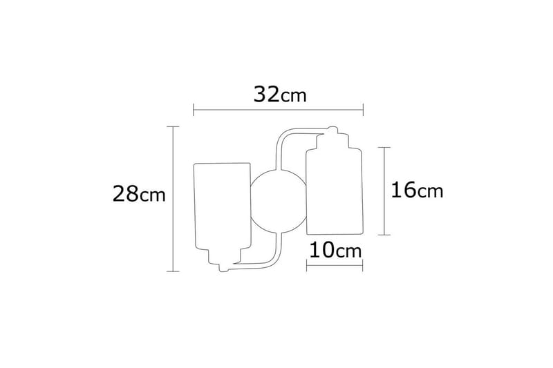 Seinävalaisin Jaska Kaksi Musta - Musta - Valaistus - Sisävalaistus & lamput - Ikkunavalaisimet - Ikkunavalaisin riippuva