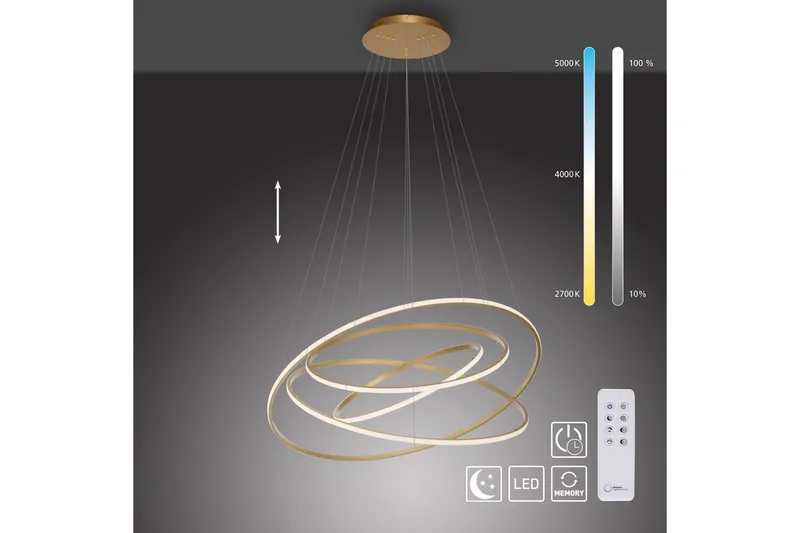 Tessara Paul Neuhaus Kattovalaisin - Valaistus - Sisävalaistus & lamput - Ikkunavalaisimet - Ikkunavalaisin riippuva