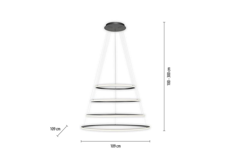 Tessara Paul Neuhaus Kattovalaisin - Valaistus - Sisävalaistus & lamput - Ikkunavalaisimet - Ikkunavalaisin riippuva