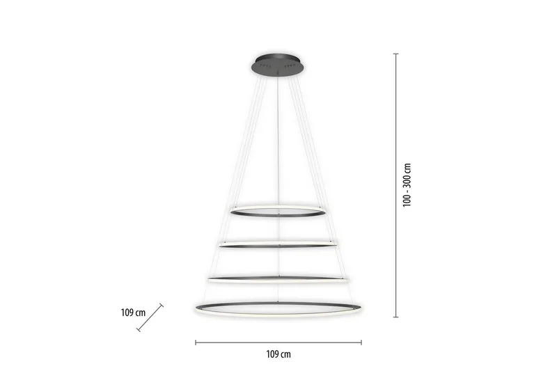 Tessara Paul Neuhaus Kattovalaisin - Valaistus - Sisävalaistus & lamput - Ikkunavalaisimet - Ikkunavalaisin riippuva