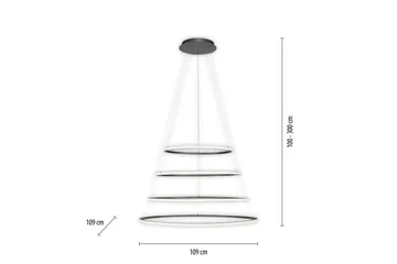 Tessara Paul Neuhaus Kattovalaisin - Valaistus - Sisävalaistus & lamput - Ikkunavalaisimet - Ikkunavalaisin riippuva