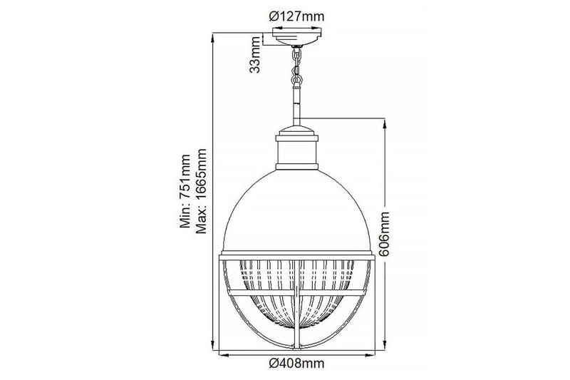 Tollis Kichler Kattovalaisin - Valaistus - Sisävalaistus & lamput - Ikkunavalaisimet - Ikkunavalaisin riippuva