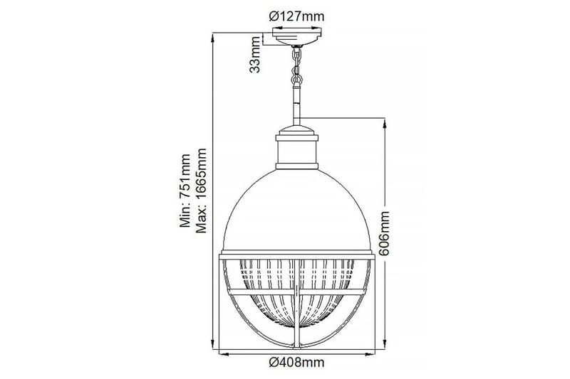 Tollis Kichler Kattovalaisin - Valaistus - Sisävalaistus & lamput - Ikkunavalaisimet - Ikkunavalaisin riippuva