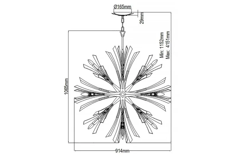 Vida Hinkley Kattovalaisin - Valaistus - Sisävalaistus & lamput - Ikkunavalaisimet - Ikkunavalaisin riippuva