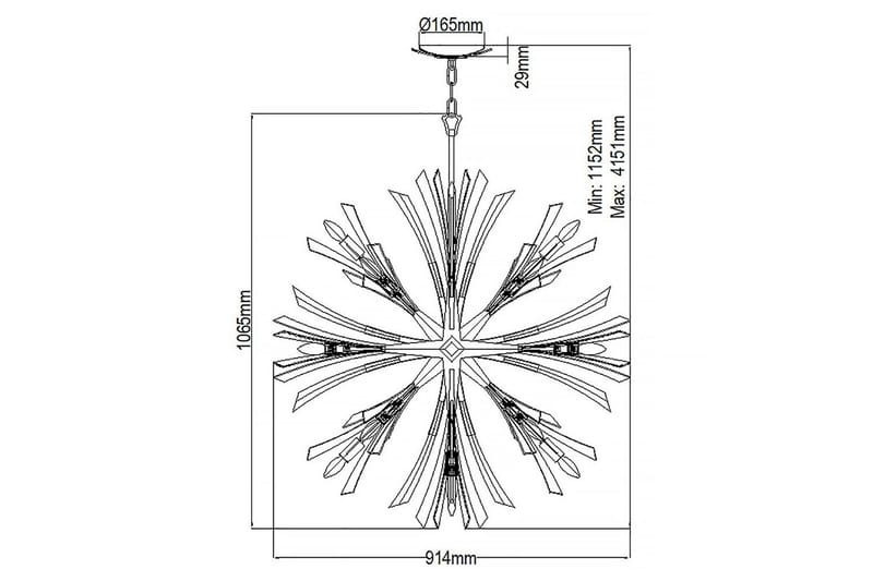 Vida Hinkley Kattovalaisin - Valaistus - Sisävalaistus & lamput - Ikkunavalaisimet - Ikkunavalaisin riippuva