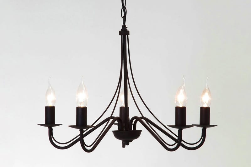 Kattokruunu 5xe14 Country Rustiikki, Trio