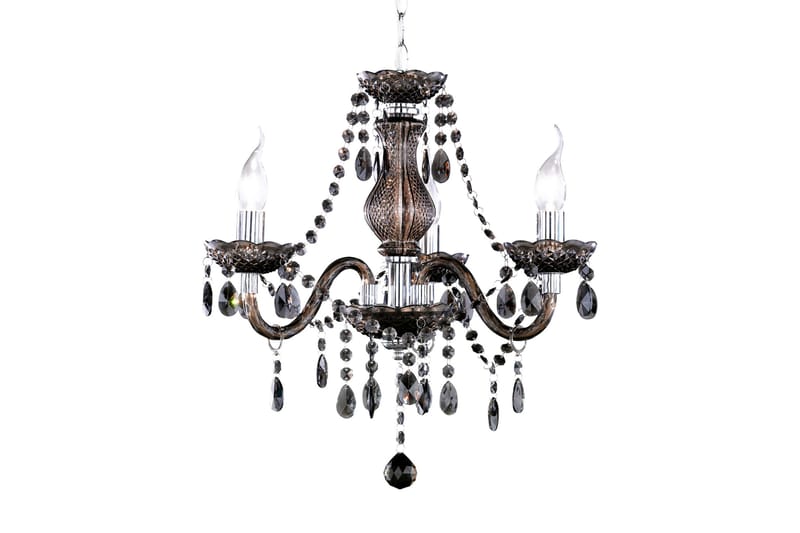 Kattokruunu Luster Ø46 cm 3-Osainen Musta, TRIO