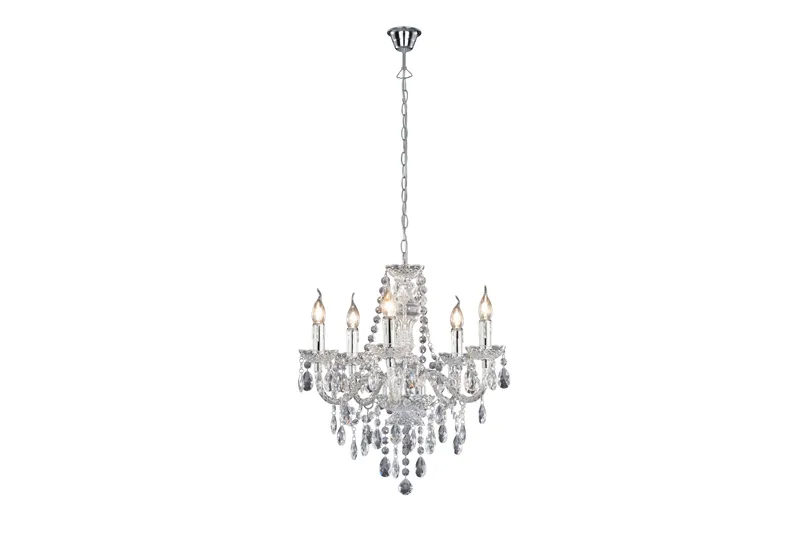 Kattokruunu Luster 5xE14 Kirkas, TRIO