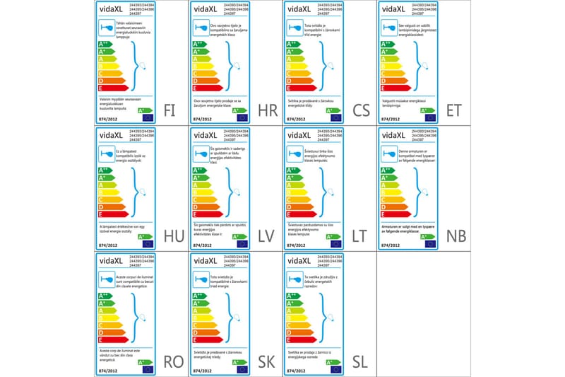 Kattovalaisin 2 LED-lampulla 8 W - Monivärinen - Valaistus - Sisävalaistus & lamput - Kattovalaisin