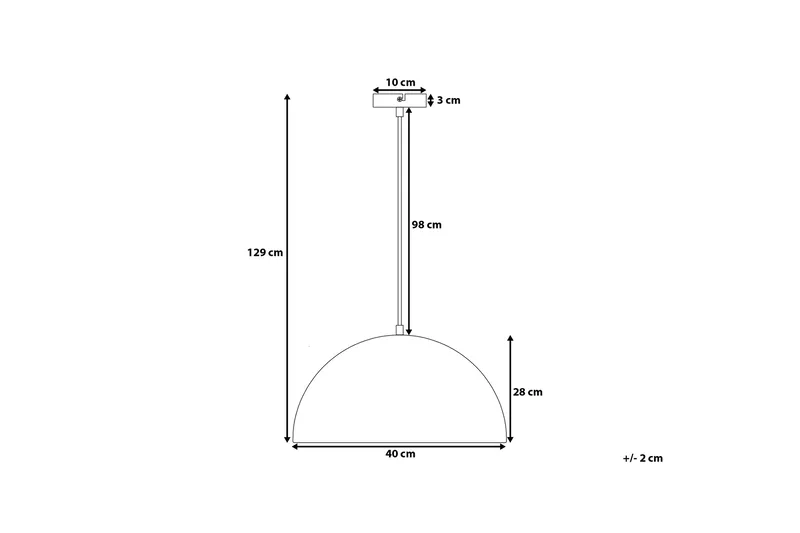 Kattovalaisin Cetina 40 cm - Valaistus - Sisävalaistus & lamput - Kattovalaisin