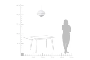 Kattovalaisin Congo 40 cm - Valkoinen - Valaistus - Sisävalaistus & lamput - Kattovalaisin