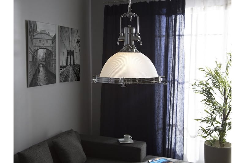 Kattovalaisin Ebron 38 cm - Hopea - Valaistus - Sisävalaistus & lamput - Kattovalaisin