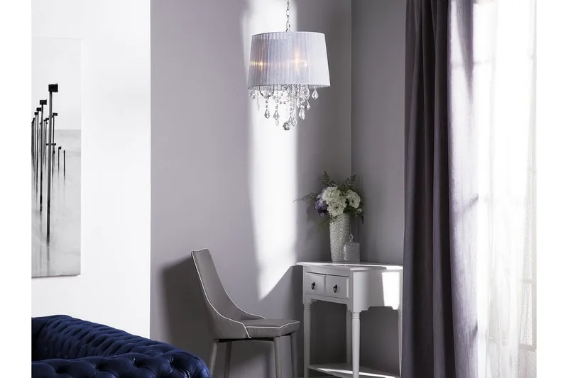 Kattovalaisin Evans 40 cm, Valkoinen