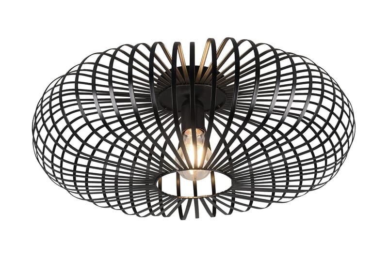 Kattovalaisin Johann E27 50 cm Mattamusta, TRIO