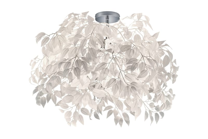 Kattovalaisin Leavy Ø70 cm Valkoinen, TRIO