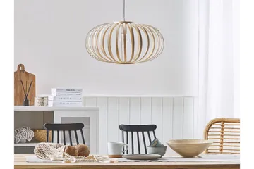 Kattovalaisin Luneburg soikea - Bambu/Vaaleanruskea - Valaistus - Sisävalaistus & lamput - Kattovalaisin