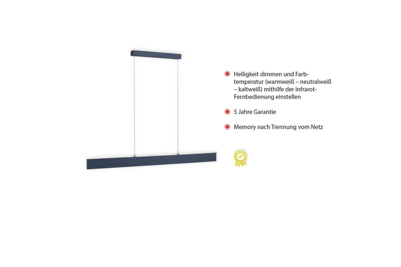 Kattovalaisin Nila Antrasiitti - Valaistus - Sisävalaistus & lamput - Kattovalaisin