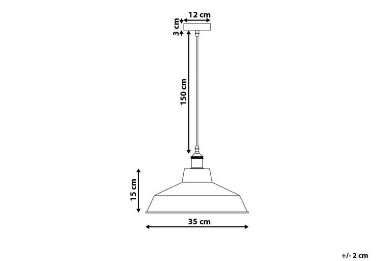 Kattovalaisin Pechora 35 cm - Olohuoneen valaisin - Riisipaperivalaisin - Lightbox - Tiffanylamppu - Verkkovalaisin - Kattovalaisin makuuhuone - Kaarivalaisin - Kattovalaisin
 - Riippuvalaisimet - Kattovalaisin keittiö - PH lamppu - Ikkunavalaisin riippuva