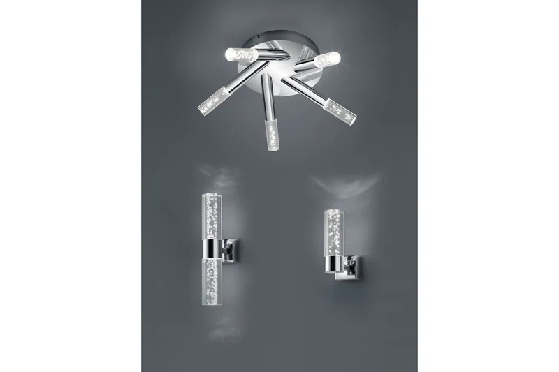 LED-Kattovalaisin Bolsa H2O Pyöreä Kromi - TRIO - Valaistus - Sisävalaistus & lamput - Kattovalaisin