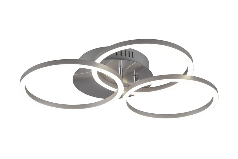 Led Kattovalaisin Circle Harjattu Teräs - Trio - Valaistus - Sisävalaistus & lamput - Kattovalaisin