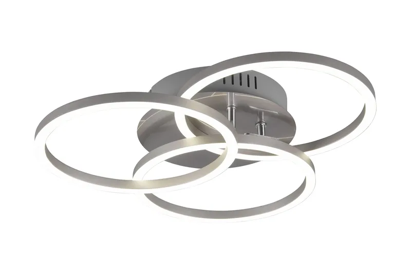 Led Kattovalaisin Circle Harjattu Teräs - Trio - Valaistus - Sisävalaistus & lamput - Kattovalaisin