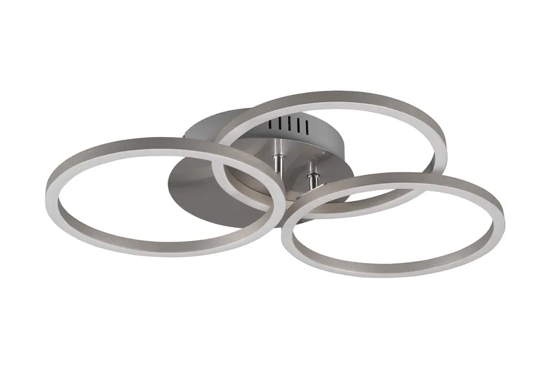 Led Kattovalaisin Circle Harjattu Teräs - Trio - Valaistus - Sisävalaistus & lamput - Kattovalaisin